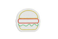 Decoratiune luminoasa LED, Hamburger, Benzi flexibile de neon, DC 12 V, Multicolor
