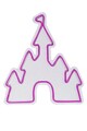 Decoratiune luminoasa LED, Castle,  Benzi flexibile de neon, DC 12 V, Roz
