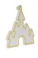 Decoratiune luminoasa LED, Castle, Benzi flexibile de neon, DC 12 V, Galben