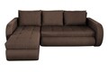 Coltar extensibil reversibil Siena Chocolate 243x141x81 cm cu lada de depozitare