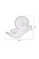 Decoratiune luminoasa LED, Casper The Friendly Ghost, DC 12 V, Alb
