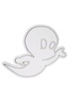 Decoratiune luminoasa LED, Casper The Friendly Ghost, Benzi flexibile de neon, DC 12 V, Alb