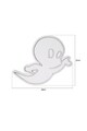 Decoratiune luminoasa LED, Casper The Friendly Ghost, Benzi flexibile de neon, DC 12 V, Alb