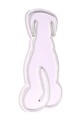 Decoratiune luminoasa LED, Doggy, Benzi flexibile de neon, DC 12 V, Alb
