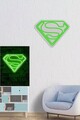 Decoratiune luminoasa LED, Superman, Benzi flexibile de neon, DC 12 V, Verde