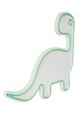 Decoratiune luminoasa LED, Dino the Dinosaur, Benzi flexibile de neon, DC 12 V, Verde