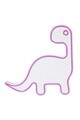 Decoratiune luminoasa LED, Dino the Dinosaur, Benzi flexibile de neon, DC 12 V, Roz