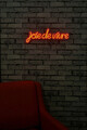 Decoratiune luminoasa LED, Joie de Vivre, DC 12 V, Rosu