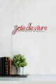 Decoratiune luminoasa LED, Joie de Vivre, DC 12 V, Rosu