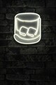 Decoratiune luminoasa LED, Whiskey Old Fashioned, Benzi flexibile de neon, DC 12 V, Alb