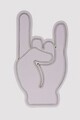 Decoratiune luminoasa LED, Rock N Roll Sign, Benzi flexibile de neon, DC 12 V, Alb