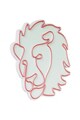 Decoratiune luminoasa LED, Lion, Benzi flexibile de neon, DC 12 V, Rosu