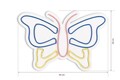 Decoratiune luminoasa LED, Butterfly, DC 12 V, Multicolor