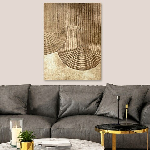 Tablou decorativ 3D, RFB22_5070, 100% PÂNZĂ / Rama: 100% LEMN (Grosime: 3 cm) / Lucrat manual / Vopsea acrilică și în ulei / Design 3D / Dimensiune: 50 x 70 cm, Multicolor