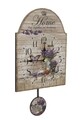 Ceas de perete Lavander, Bedora, 30x23 cm, multicolor