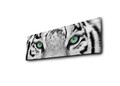 Tablou decorativ cu lumina LED, 3090DACT-19, PÂNZĂ 100% PIELE ÎNTOARSĂ / Dimensiune: 30 x 90 cm / Cadru: 100% lemn (Grosime: 3 cm) / Lumini LED pe spate / Alimentat de 1 baterie de 9 volți / Buton pornit/oprit, Multicolor