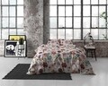 Lenjerie de pat dubla Satin Clover Multi, Dreamhouse, 3 piese, 200x220 cm, bumbac satinat, multicolora