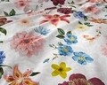 Lenjerie de pat dubla Satin Clover Multi, Dreamhouse, 3 piese, 200x220 cm, bumbac satinat, multicolora