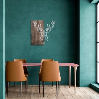 56x58 cm, Maro;Argintiu