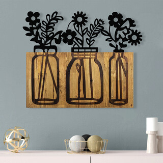 65x3x52 cm, Maro;Negru