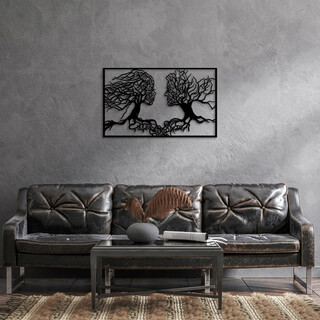 95x58 cm, Negru