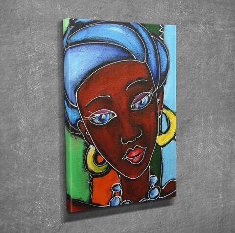 Tablou decorativ, DC083, 30 x 40 cm, Multicolor