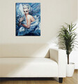 Tablou decorativ, DC084, 30 x 40 cm, Multicolor