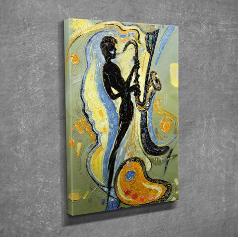 Tablou decorativ, DC086, 30 x 40 cm, Multicolor