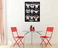 Tablou decorativ, DC087, 30 x 40 cm, Multicolor