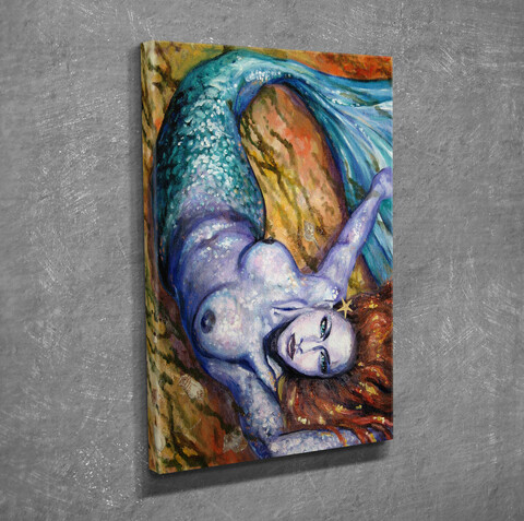 Tablou decorativ, DC090, 30 x 40 cm, Multicolor