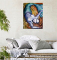 Tablou decorativ, DC090, 30 x 40 cm, Multicolor