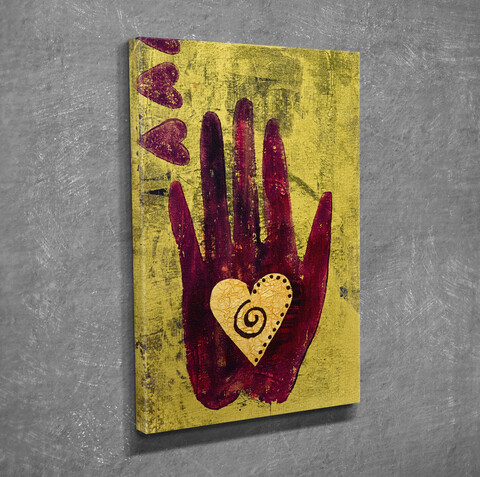 Tablou decorativ, DC091, 30 x 40 cm, Multicolor