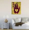 Tablou decorativ, DC091, 30 x 40 cm, Multicolor