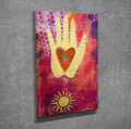 Tablou decorativ, DC092, 30 x 40 cm, Multicolor