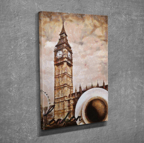 Tablou decorativ, DC094, 30 x 40 cm, Multicolor