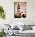 Tablou decorativ, DC094, 30 x 40 cm, Multicolor