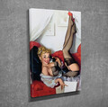 Tablou decorativ, DC099, 30 x 40 cm, Multicolor