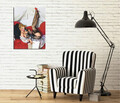 Tablou decorativ, DC099, 30 x 40 cm, Multicolor