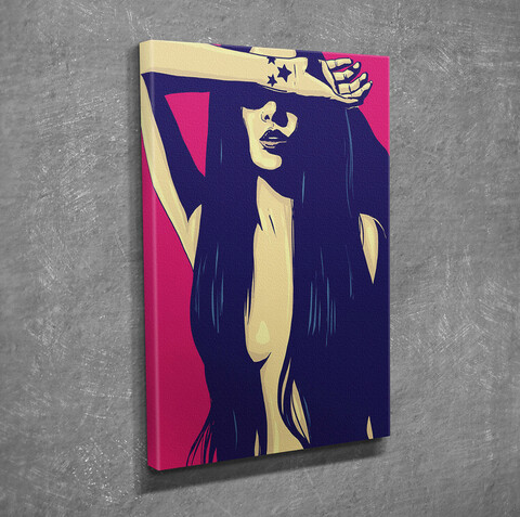 Tablou decorativ, DC122, 30 x 40 cm, Multicolor