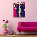 Tablou decorativ, DC122, 30 x 40 cm, Multicolor