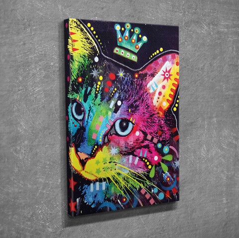 Tablou decorativ, DC123, 30 x 40 cm, Multicolor
