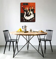 Tablou decorativ, DC129, 30 x 40 cm, Multicolor