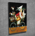 Tablou decorativ, DC131, 30 x 40 cm, Multicolor