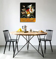Tablou decorativ, DC131, 30 x 40 cm, Multicolor