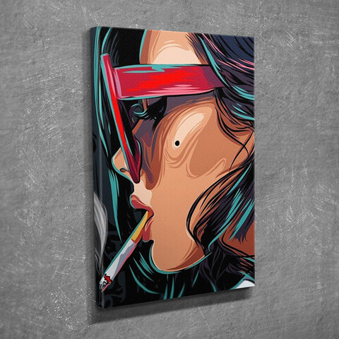 Tablou decorativ, DC133, 30 x 40 cm, Multicolor