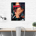 Tablou decorativ, DC133, 30 x 40 cm, Multicolor