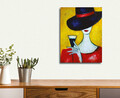 Tablou decorativ, DC134, 30 x 40 cm, Multicolor