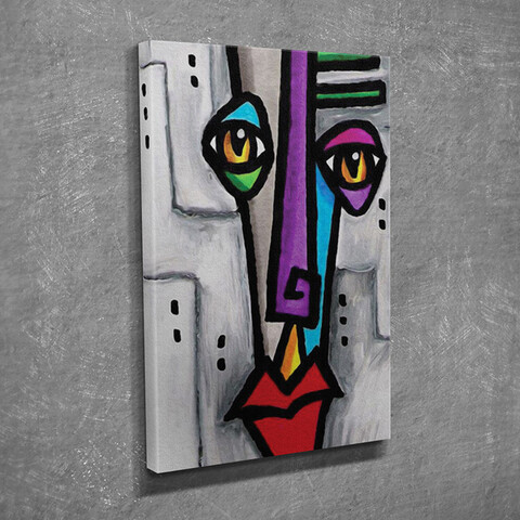 Tablou decorativ, DC139, 30 x 40 cm, Multicolor