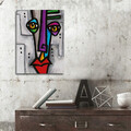 Tablou decorativ, DC139, 30 x 40 cm, Multicolor