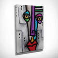 Tablou decorativ, DC139, 30 x 40 cm, Multicolor